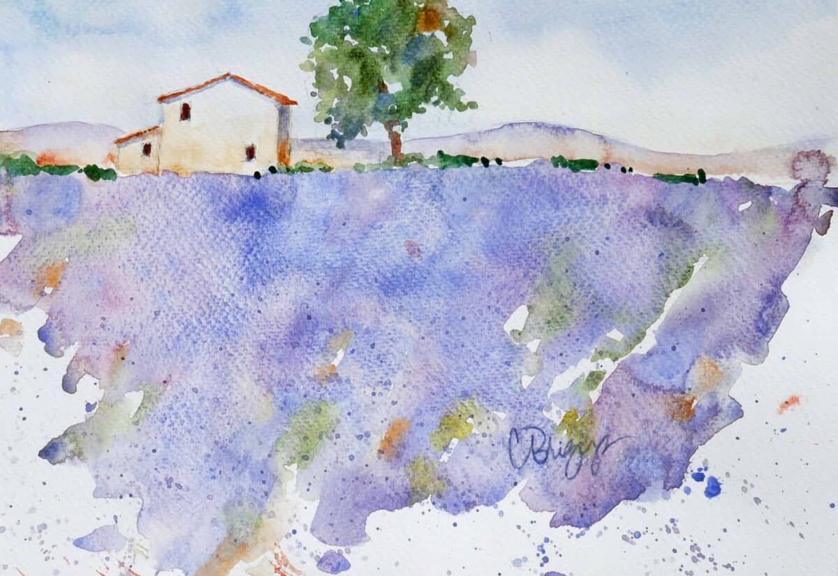 Plein Air Workshop - French Mediterranean Villages | Lavender in Provence