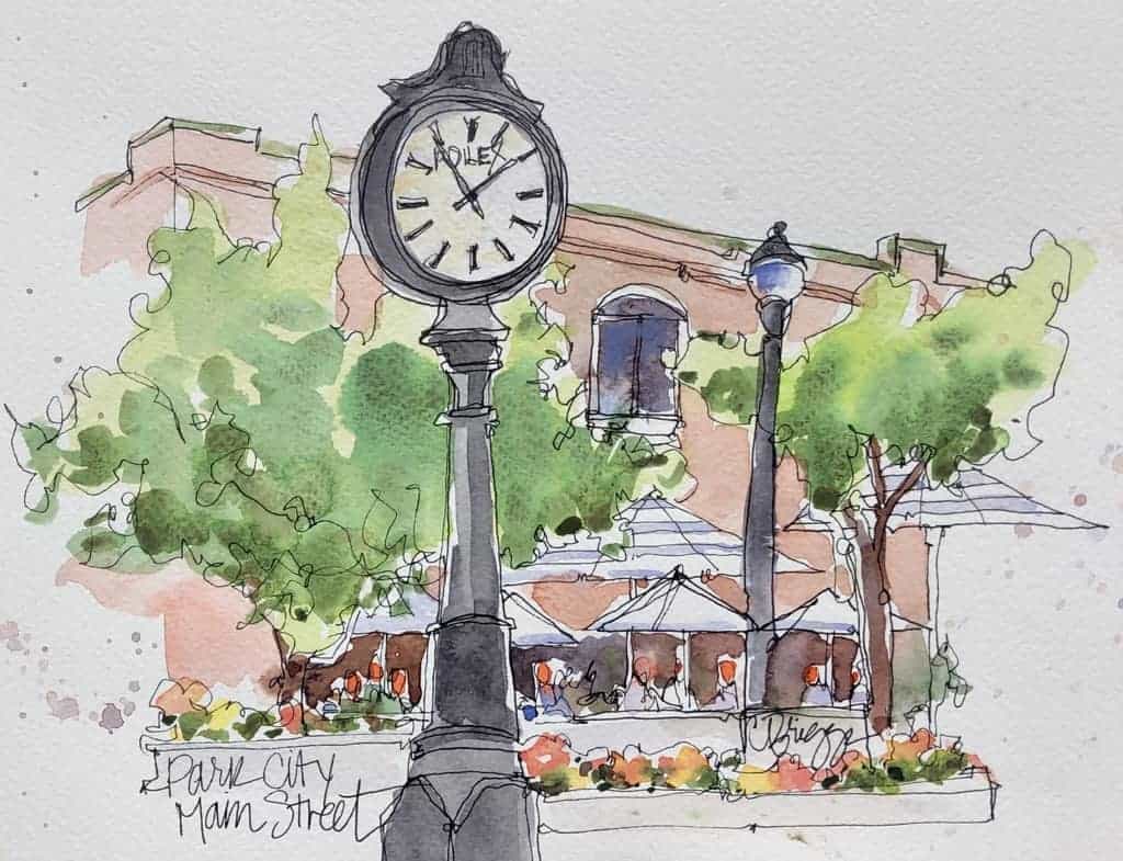 A Charming Painting Experience i n Park City Utah 1 © Cindy Briggs