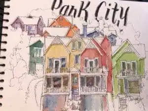 Plein Air Workshops Park City UT © Cindy Briggs Plein Air Workshops Park City UT © Cindy Briggs