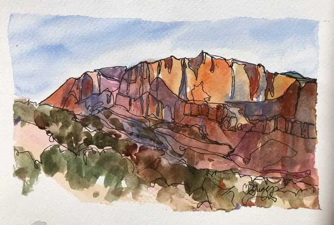 University of Utah Quick Sketch 2 © Cindy Briggs