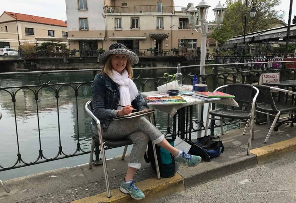 painting en plein air
