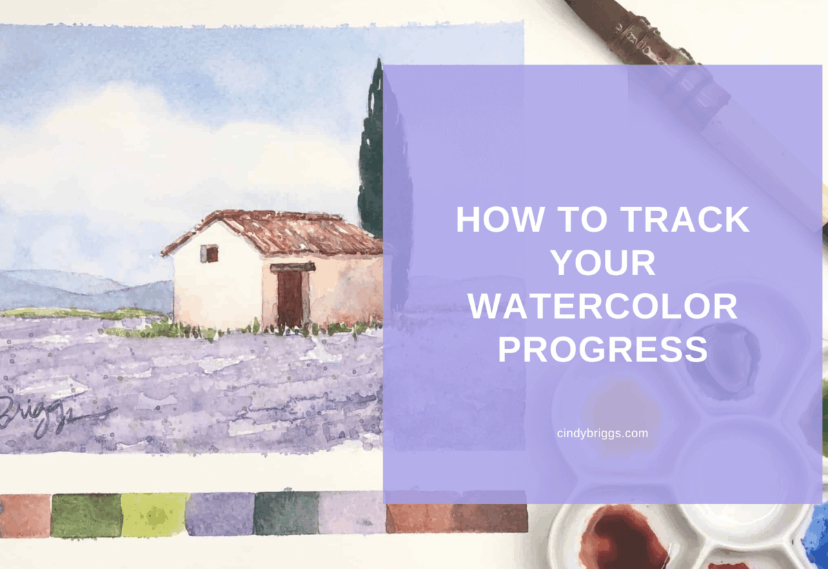 How to track your watercolor progress