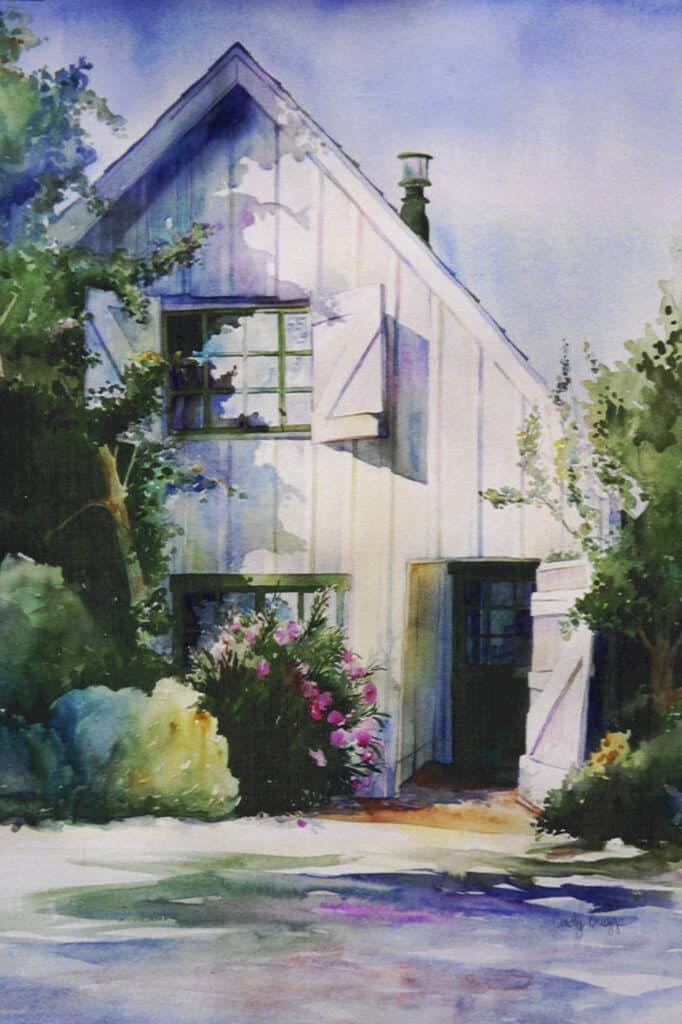 How to Paint a Simple Blue Sky