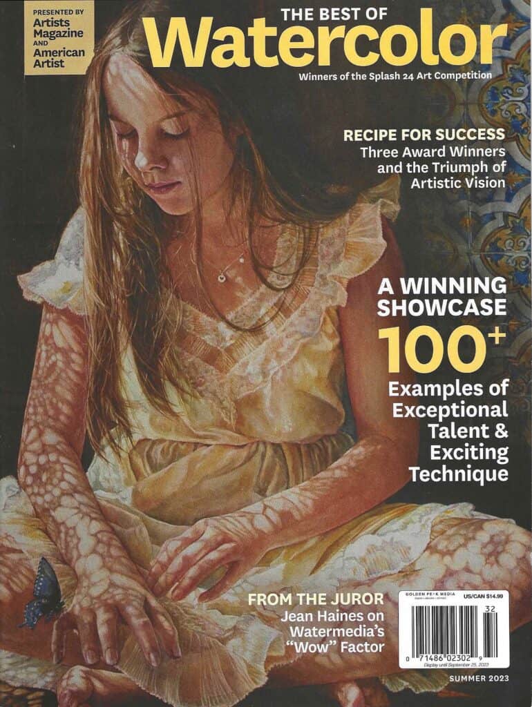 Cindy Briggs on The Best of Watercolor - SPLASH 24 Cover