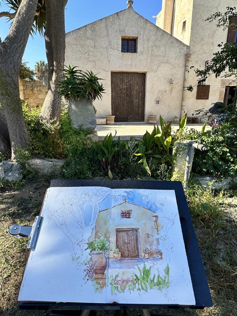 Watercolor workshop in Sicily 2026