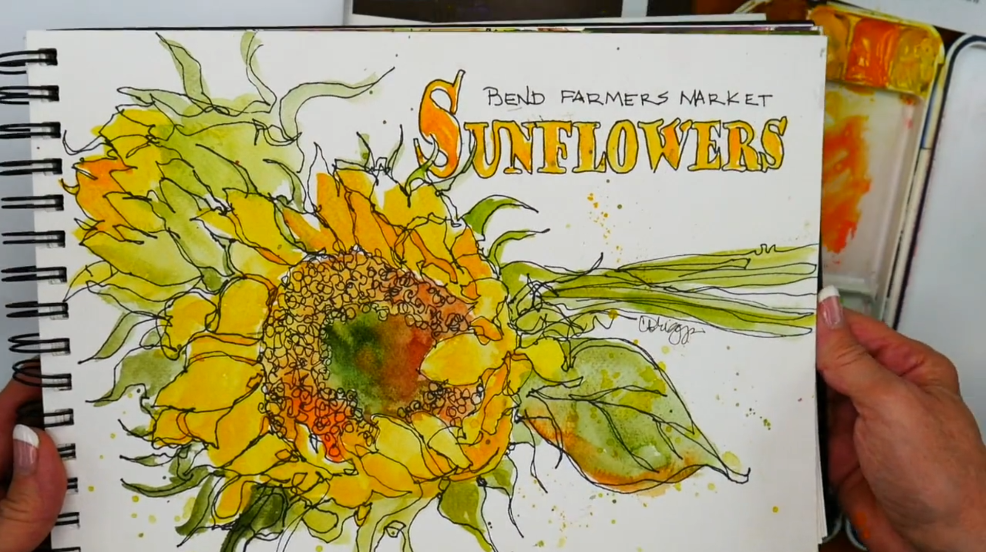 a-simple-sunflower-vary-your-yellows-and-greens