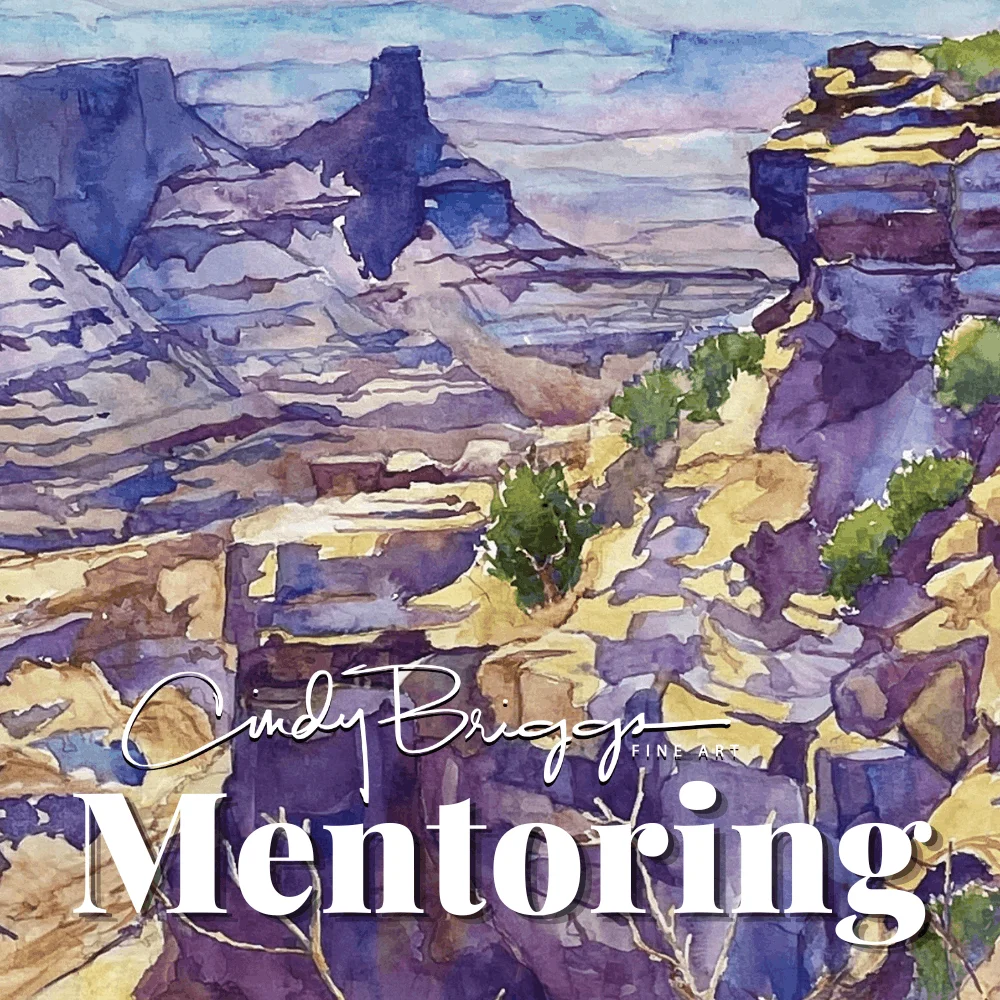 5 Mentoring Home Cindy Briggs Art Watercolor Painting