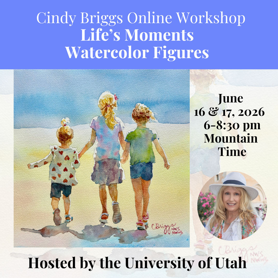 Watercolor Figures in Everyday Moments | University of Utah Watercolor Workshop
