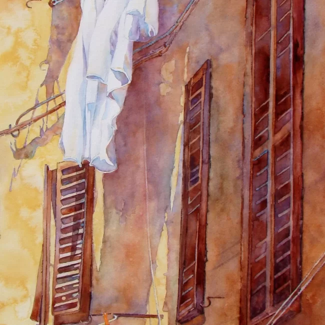 15 Fetta di Vita 29x12.5 copy Fetta di Vita Cindy Briggs Art Watercolor Painting